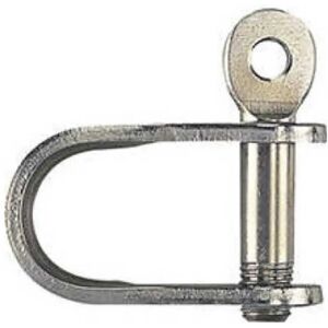 Plastimo D Flat Shackle Grey 8 mm unisex Plastimo D Flat Shackle Grey 8 mm unisex