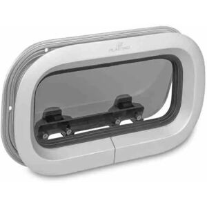 Plastimo T01 Rectangular Opening Portlight Grey 36.9 x 19.3 cm unisex Plastimo T01 Rectangular Opening Portlight Grey 36.9 x 19.3 cm unisex