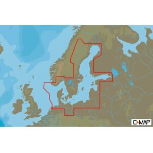 C-map Baltic Sea&denmark 4d Card Multicolour One Size unisex C-map Baltic Sea&denmark 4d Card Multicolour One Size unisex
