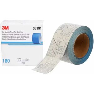3m Hookit 2.75´´ 180 Sandpaper Roll 11.8 M Blue One Size unisex 3m Hookit 2.75´´ 180 Sandpaper Roll 11.8 M Blue One Size unisex