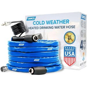 Camco Tastepure Heated Drinking Water Hose 7.6 M Blue 15.8 mm unisex Camco Tastepure Heated Drinking Water Hose 7.6 M Blue 15.8 mm unisex