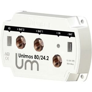 Uniteck Unimos 2 Outputs Solar Panel Charging Distributor 80a White 110 x 70 x 35 mm unisex Uniteck Unimos 2 Outputs Solar Panel Charging Distributor 80a White 110 x 70 x 35 mm unisex