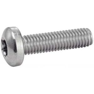 Euromarine Iso 14483 A4 M6x30 Mm Cylindrical Head Torx Screw 25 Units Grey One Size unisex Euromarine Iso 14483 A4 M6x30 Mm Cylindrical Head Torx Screw 25 Units Grey One Size unisex