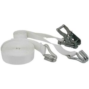 Euromarine 1200 DAN Ratchet Strap - 7M, Stainless Steel, 2 Hooks Euromarine 1200 DAN Ratchet Strap - 7M, Stainless Steel, 2 Hooks
