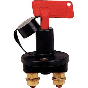 Euromarine Battery Key Switch 100a 12v Red / Grey One Size unisex Euromarine Battery Key Switch 100a 12v Red / Grey One Size unisex