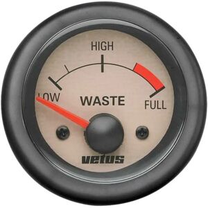 Vetus Wastewater Level Indicator Black 52 mm unisex Vetus Wastewater Level Indicator Black 52 mm unisex