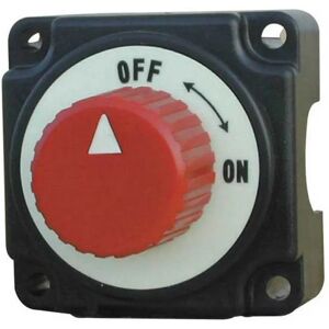 Euromarine Single Pole Battery Switch 250a Red 68 x 68 x 66.1 mm unisex Euromarine Single Pole Battery Switch 250a Red 68 x 68 x 66.1 mm unisex