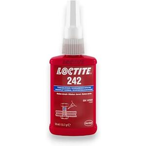 Loctite 242 Thread Adhesive 50ml Red One Size unisex Loctite 242 Thread Adhesive 50ml Red One Size unisex