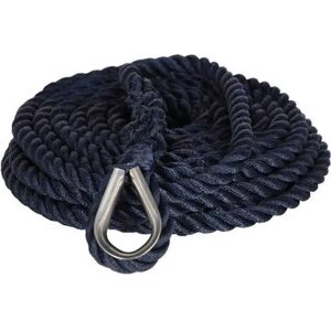 Plastimo 3 Strands Mooring Rope Kit With Thimble Eye 12 M Blue 16 mm unisex Plastimo 3 Strands Mooring Rope Kit With Thimble Eye 12 M Blue 16 mm unisex