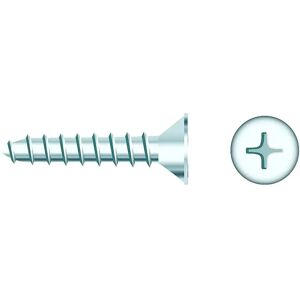 Seachoice Flat Head Tapping Screw 254 Mm 50 Units Grey 25.4 mm unisex Seachoice Flat Head Tapping Screw 254 Mm 50 Units Grey 25.4 mm unisex