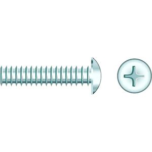 Seachoice Phillips Truss Head Screw 25 Units Grey 1/4-20 x 1´´ unisex Seachoice Phillips Truss Head Screw 25 Units Grey 1/4-20 x 1´´ unisex