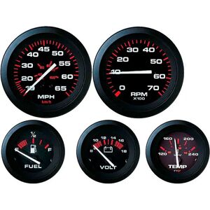 Sierra Amegado 8-18vdc Voltmeter Black 50.8 mm unisex Sierra Amegado 8-18vdc Voltmeter Black 50.8 mm unisex