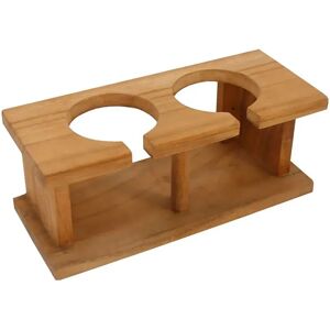 Talamex Wine Glass Holder Rack 21.5x9x9.5 Cm Brown One Size unisex Talamex Wine Glass Holder Rack 21.5x9x9.5 Cm Brown One Size unisex