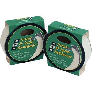 Velcro Self Adhesive Tape 1 M White 25 mm unisex Velcro Self Adhesive Tape 1 M White 25 mm unisex