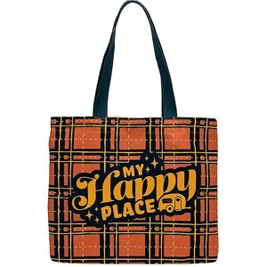 Camco My Happy Place Tote Bag Red One Size unisex Camco My Happy Place Tote Bag Red One Size unisex
