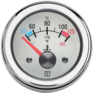 Vetus 120ºc D Temperature Gauge 52 Mm 24v White One Size unisex Vetus 120ºc D Temperature Gauge 52 Mm 24v White One Size unisex