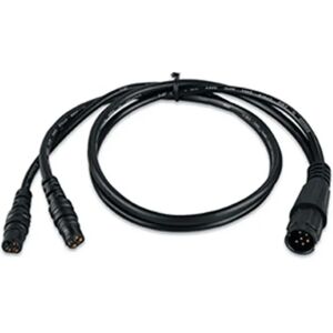 Garmin 6-pin Transducer To 4-pin Sounder Adapter Cable Black 6 To 4 Pins unisex Garmin 6-pin Transducer To 4-pin Sounder Adapter Cable Black 6 To 4 Pins unisex