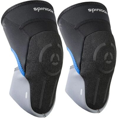 Spinlock Knee Pad 2 Units Black / Grey L Men Spinlock Knee Pad 2 Units Black / Grey L Men