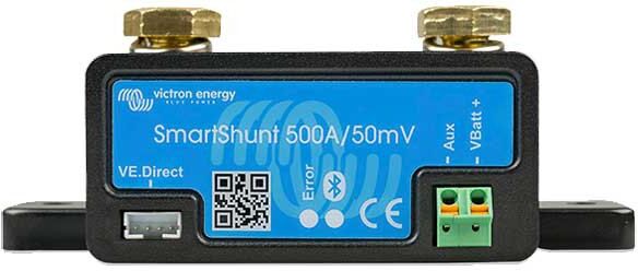 Victron Energy Smartshunt 500a/50mv Ip65 Monitor Blue One Size unisex