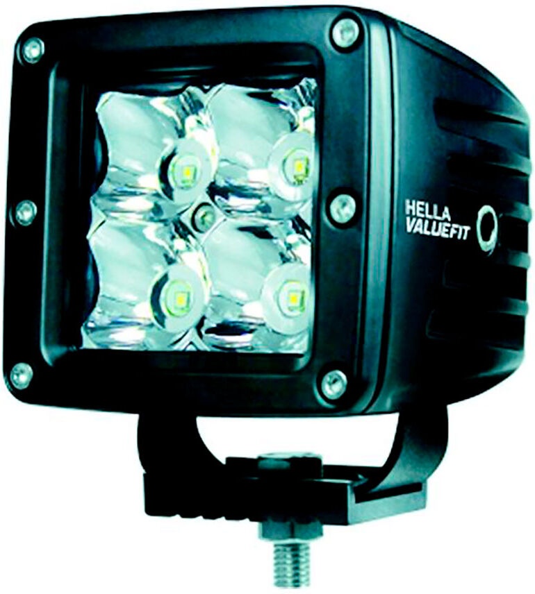 Hella Marine Valuefit Cube 4 Floodlight Black 690 Lumens unisex