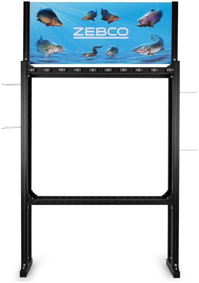 Zebco Combo 20 Rod Holder Black 130 x 100 x 21 cm unisex