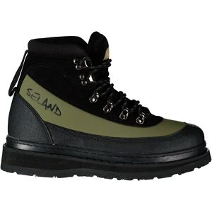 Seland Pop Rubber Outsole Studs Boots Grey / Black UK 6 Men Seland Pop Rubber Outsole Studs Boots Grey / Black UK 6 Men