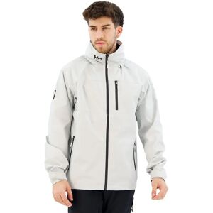 Helly Hansen Crew Hooded 2.0 Jacket Grey Fog XL Men Helly Hansen Crew Hooded 2.0 Jacket Grey Fog XL Men
