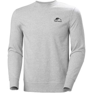 Helly Hansen Nord Graphic Crew Sweatshirt Grey Melange S Men Helly Hansen Nord Graphic Crew Sweatshirt Grey Melange S Men