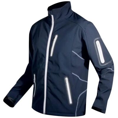 Vercelli Softshell Jacket Blue L Men Vercelli Softshell Jacket Blue L Men