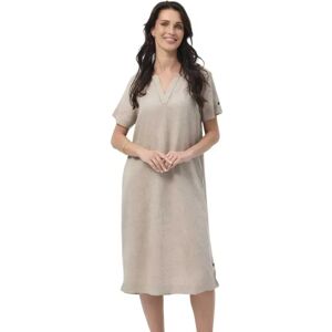 Redgreen Dahlia Short Sleeve Dress Light Sand Melange L Women Redgreen Dahlia Short Sleeve Dress Light Sand Melange L Women