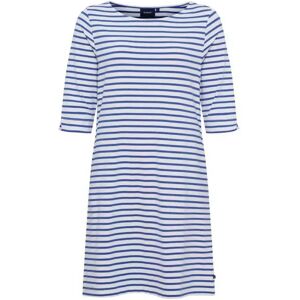 Sea Ranch Meriam 3/4 Sleeve Dress White / Monaco Blue XL Women Sea Ranch Meriam 3/4 Sleeve Dress White / Monaco Blue XL Women