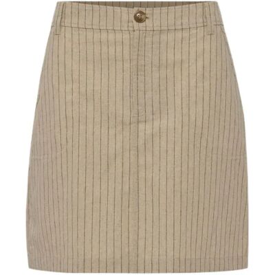 Redgreen Nan Skirt Light Sand Stripe XL Women Redgreen Nan Skirt Light Sand Stripe XL Women
