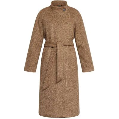 Redgreen Sora Coat Dark Brown Melange M Women Redgreen Sora Coat Dark Brown Melange M Women