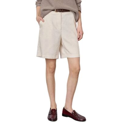 Redgreen Liza Shorts Ecru Melange L Women Redgreen Liza Shorts Ecru Melange L Women