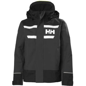 Helly Hansen Salt Port Jacket Ebony 8 Years Boys,Girls Helly Hansen Salt Port Jacket Ebony 8 Years Boys,Girls