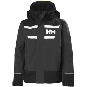 Helly Hansen Salt Port Jacket Ebony 8 Years Boys,Girls Helly Hansen Salt Port Jacket Ebony 8 Years Boys,Girls