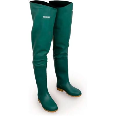 Shimano Fishing Thigh Boot - Green PVC, Model EU 43 - Thigh Boot Shimano Fishing Thigh Boot - Green PVC, Model EU 43 - Thigh Boot