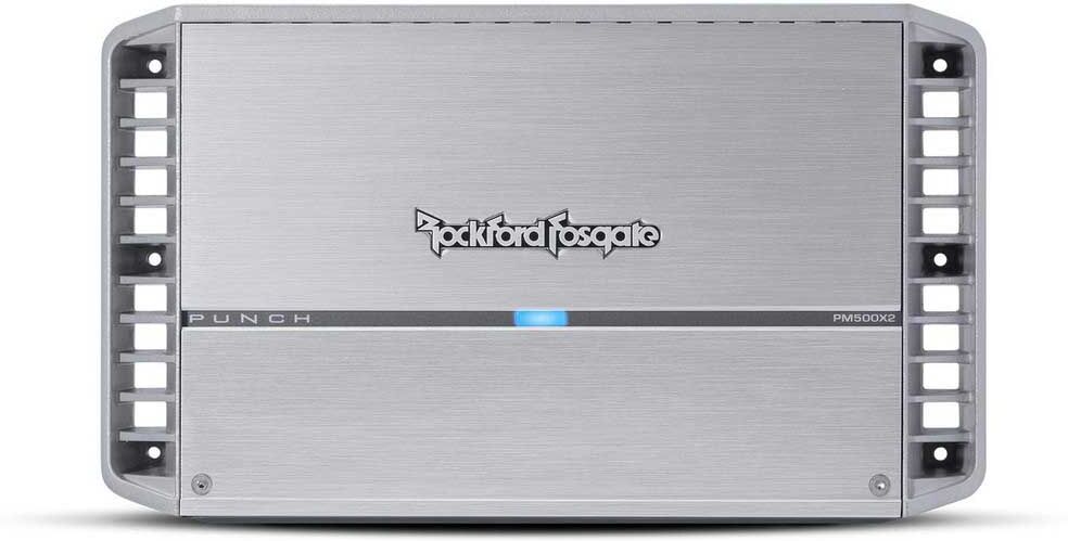 Rockford Fosgate Punch Marine 2 Channels Amplifier 500w Grey One Size unisex