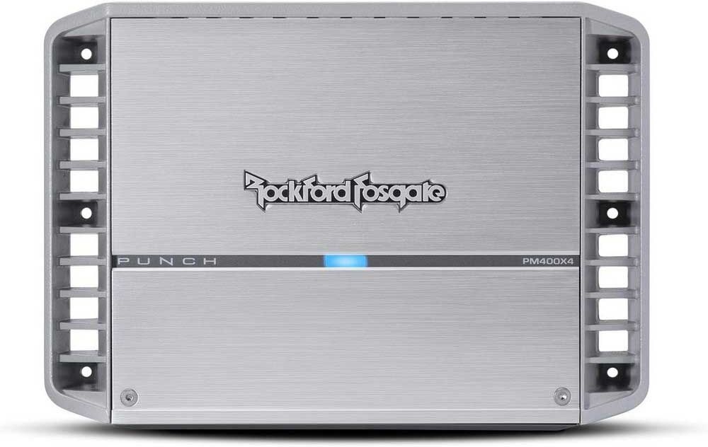 Rockford Fosgate Punch Marine 4 Channels Amplifier 400w Grey One Size unisex