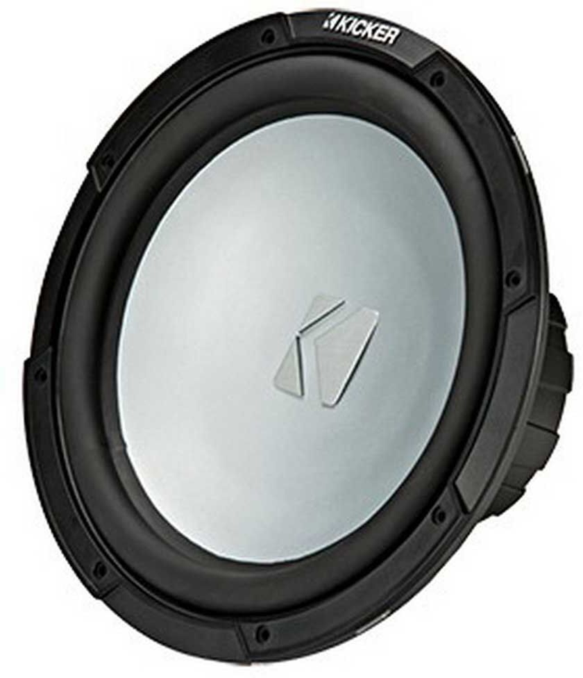 Kicker Kmf 12´´ Subwoofer 4 Ohm Speaker Black 350W unisex