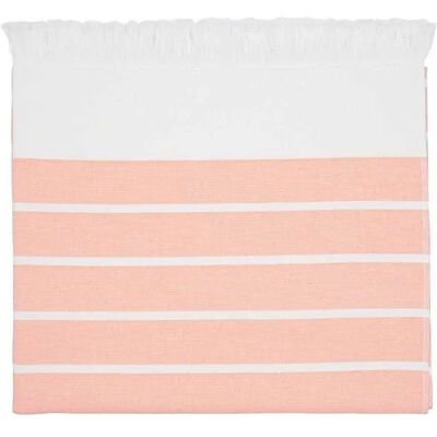 Sea Ranch Nissi Beach Towel Bright Orange / White One Size unisex Sea Ranch Nissi Beach Towel Bright Orange / White One Size unisex