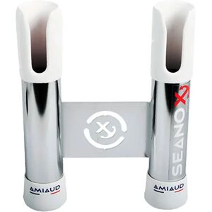 Seanox 2 Rods White Rubber Rod Holder White One Size unisex Seanox 2 Rods White Rubber Rod Holder White One Size unisex