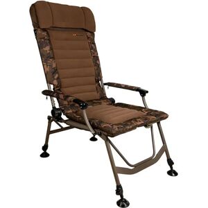 Fox International Super Deluxe Recliner Highback Chair Brown / Camo One Size unisex Fox International Super Deluxe Recliner Highback Chair Brown / Camo One Size unisex