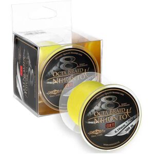 Mikado Nihonto Octa Braided Line 300 M Yellow 0.080 mm unisex Mikado Nihonto Octa Braided Line 300 M Yellow 0.080 mm unisex