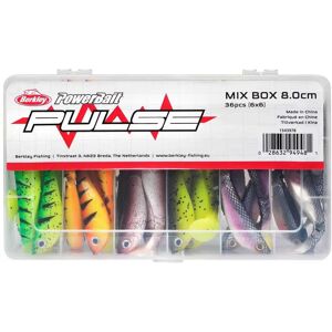 Berkley Pulse Shad Mix Box Soft Lure 80 Mm 36 Units Multicolour One Size unisex Berkley Pulse Shad Mix Box Soft Lure 80 Mm 36 Units Multicolour One Size unisex