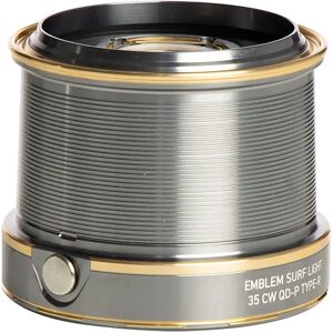 Daiwa Emblem Surf Light 35 Cw Qdp R Spare Spool Silver One Size unisex Daiwa Emblem Surf Light 35 Cw Qdp R Spare Spool Silver One Size unisex