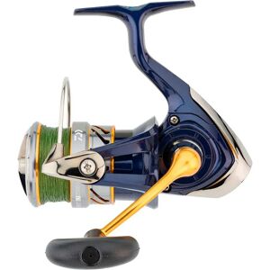 Daiwa Crest Lt Pe Tsuki 2023 Spinning Reel Blue / Yellow / Grey 3000CXH unisex Daiwa Crest Lt Pe Tsuki 2023 Spinning Reel Blue / Yellow / Grey 3000CXH unisex