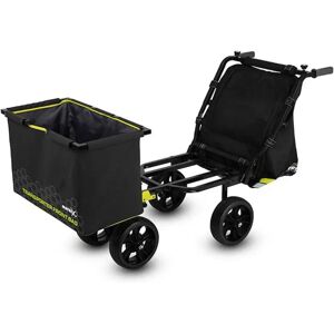 Matrix Fishing 4 Wheel Transporter Front Carpfishing Barrow Black / Lime One Size unisex Matrix Fishing 4 Wheel Transporter Front Carpfishing Barrow Black / Lime One Size unisex