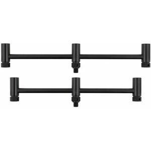 Fox International Black Label Slim Adjustable 2 Rod Pod Buzz Bar Black 110-120 mm unisex Fox International Black Label Slim Adjustable 2 Rod Pod Buzz Bar Black 110-120 mm unisex