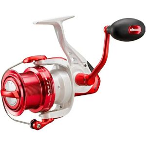Okuma Wave X Surfcasting Reel Grey / Red 8000 unisex Okuma Wave X Surfcasting Reel Grey / Red 8000 unisex